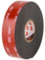 Лента двухсторонняя монтажная на вспененной основе 3 м 3M VHB 5952F, черная