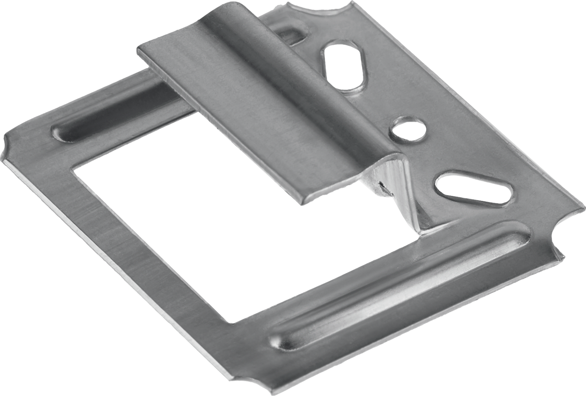 Крепеж для вагонки усиленный (Кляймер-У) 8 мм ЗУБР 3075-08_z01, оцинкованная сталь, 50 шт - фото