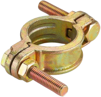 Хомут усиленный двухболтовый 49-60 мм Titan lock TL49-60DC, ковкий чугун