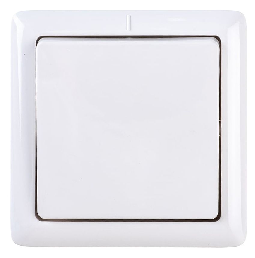 Выключатель одноклавишный ОП Хит 6А IP20 Systeme Electric VA16-131-B - фото