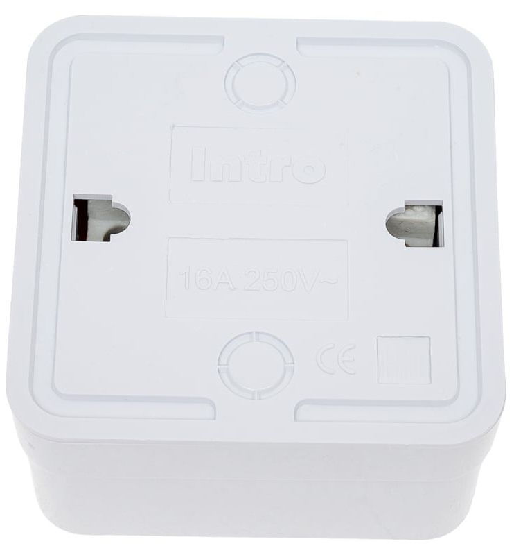 Розетка с заземлением ОУ Quadro Intro Б0053783 - фото