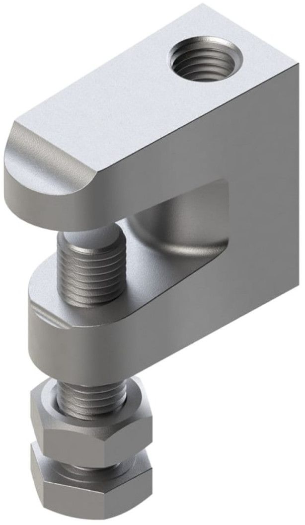 Струбцина для стальных балок F1 TERMOCLIP, оцинкованная сталь - фото