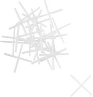 Крестики для кафеля 1 мм FIT 16741, 200 шт