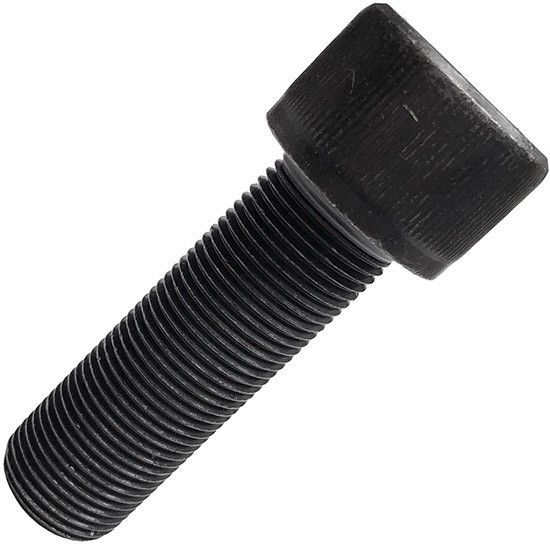 Винт дюймовый BSF 7/8"-11 х 2 1/2 (64 мм) DIN 912, класс прочности 12.9, сталь без покрытия - фото