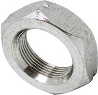 Гайка низкая с левой мелкой резьбой DIN 439 LH тип B с фаской, нержавеющая сталь А4
