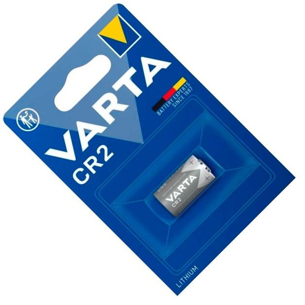 Батарейка CR2 литиевая бочонок 3 В Varta 6206301401М - фото
