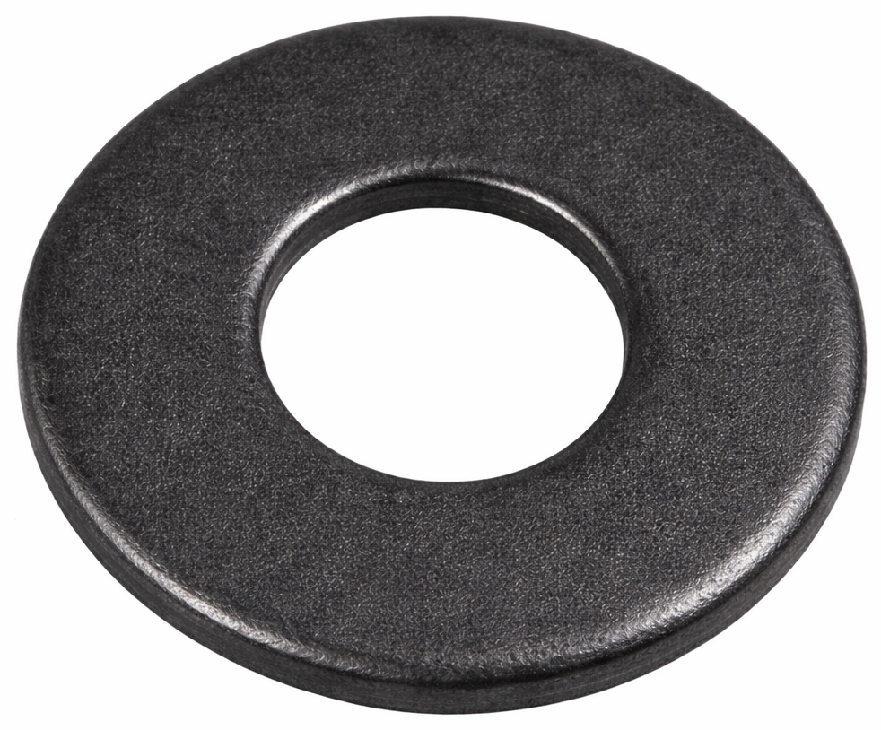 Шайба плоская дюймовая 1/4" DIN 125 form A, сталь - фото