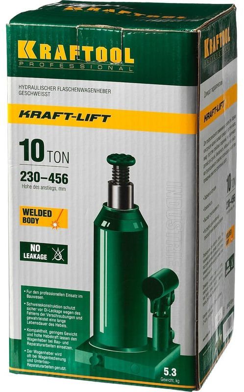 Домкрат гидравлический бутылочный Kraftool Kraft-Lift - фото