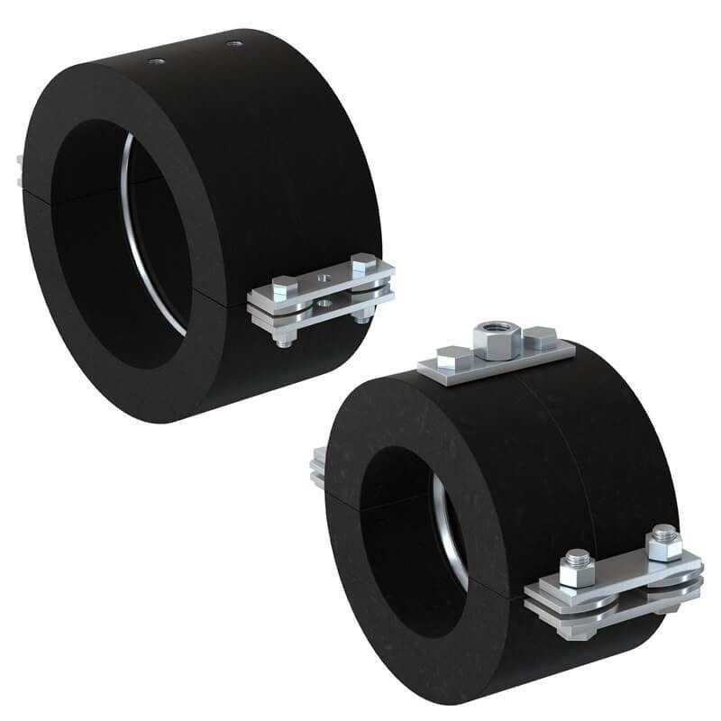 Хомут для холодных труб FFRC Fischer, пенополиуретан/оцинкованная сталь - фото