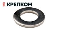 Шайба плоская М8 DIN 125A, нержавеющая сталь А2, 500 шт