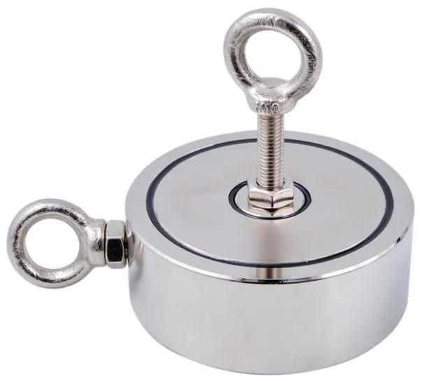 Магнит неодимовый двухсторонний поисковый F400х2 00362 - фото