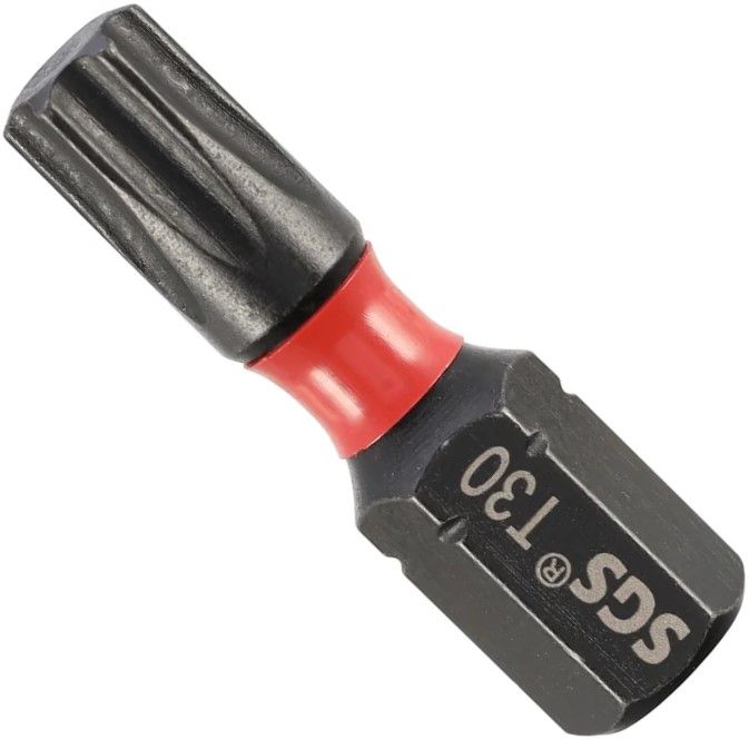 Изображение товара Бита ударная TORX T30 длина 25 мм Impact SGS 6325-T30-IB, сталь S2
