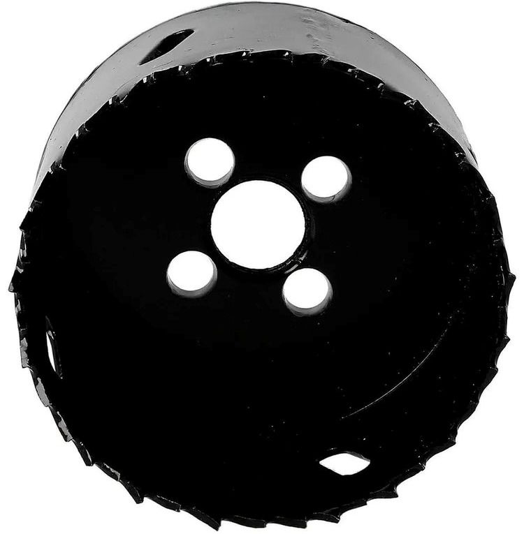 Набор коронок универсальных 19, 25, 38, 48, 63, 83 мм Heller BiMetall 23412, 9 предметов в кейсе - фото