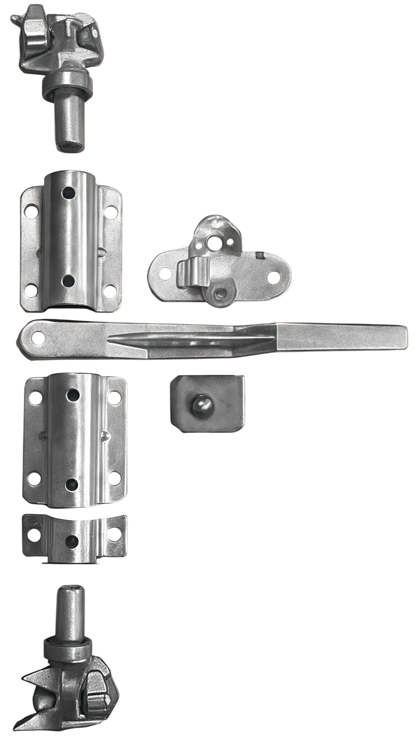Запорное устройство для дверей контейнера 400х200х150 мм - фото