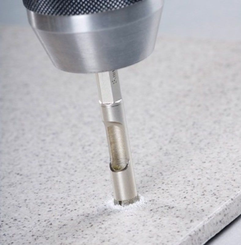 Сверло алмазное по керамограниту PROFI DIAMANT 12 мм, Alpen 29001200100 - фото