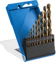 Набор сверл по металлу 1-10 мм Кобальт, класс А, ЗУБР 29626-H10_z01, сталь Р6М5К5, 10 штук