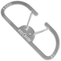 Карабин двухкамерный #3 Nite Ize B-Series Dual BS3-11-R3, нержавеющая сталь