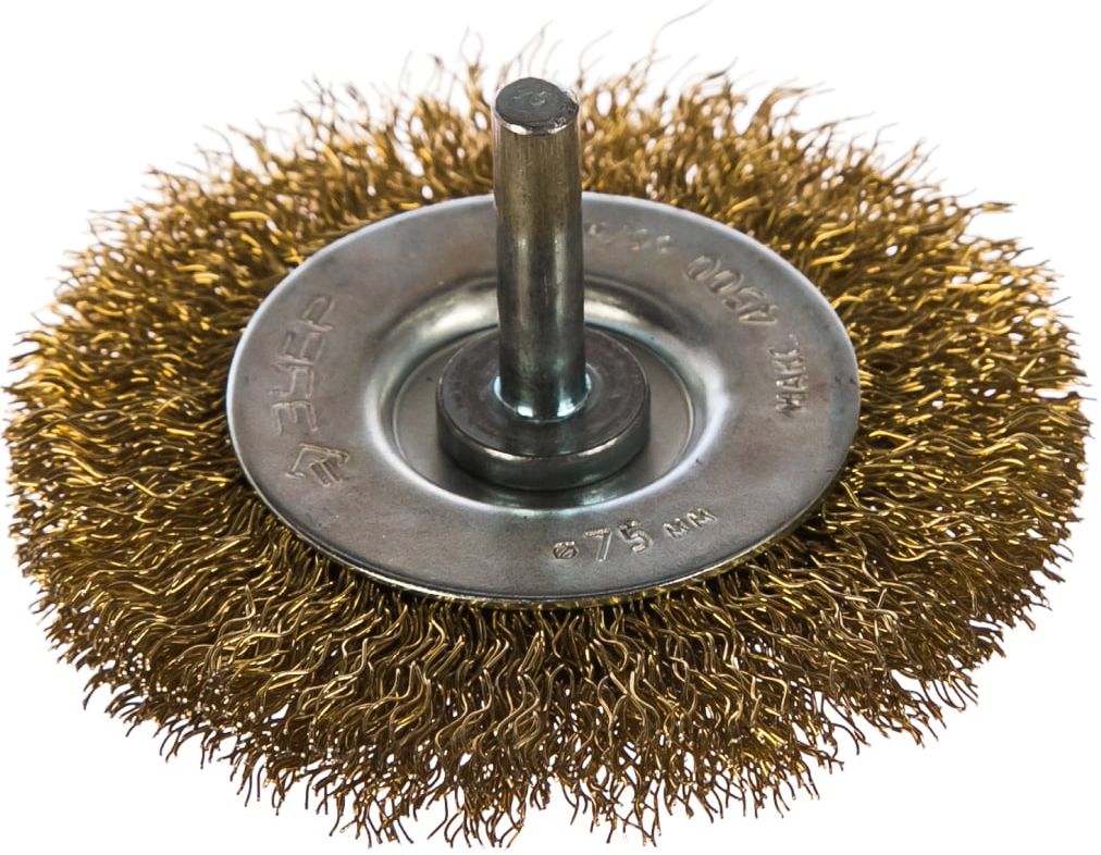 Набор дисковых щеток-крацовок 38-100 мм для дрели Профессионал ЗУБР 3521-H4_z03, 4 шт - фото