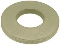 Шайба тарельчатая М27 DIN 6796, жёлтый цинк