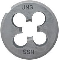 Плашка дюймовая HSS DIN EN 22568 GSR, специальная дюймовая резьба UNS