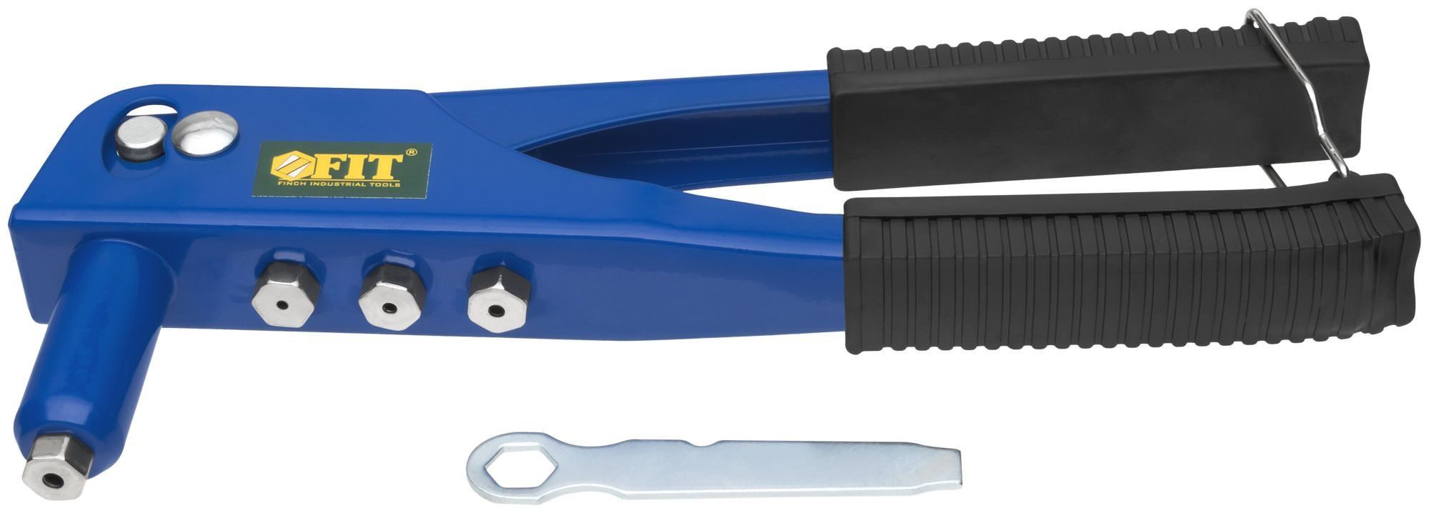 Заклепочник ручной вытяжной (2.4-4.8 мм) 235 мм, FIT 32003 - фото