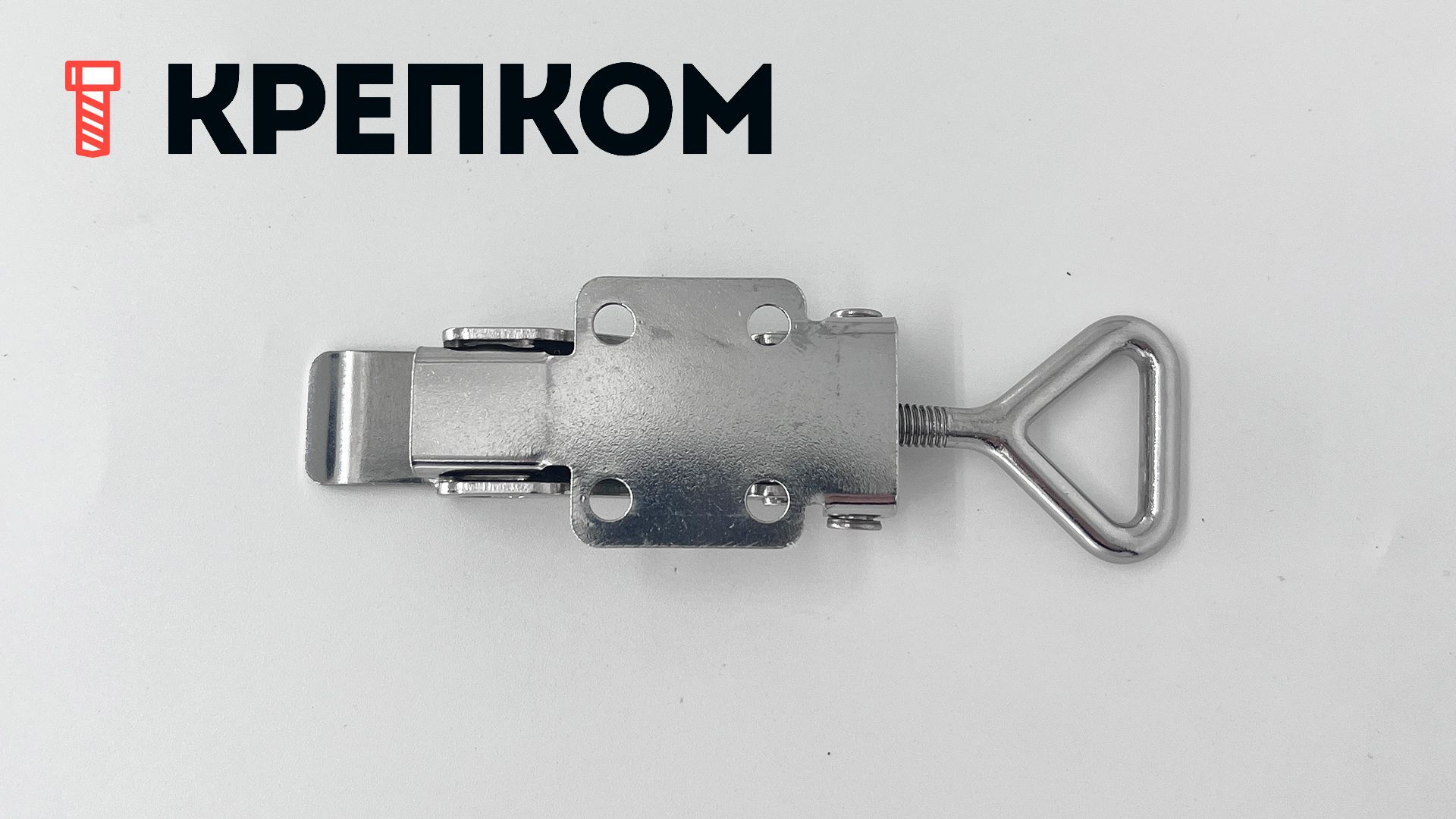 Замок-защелка регулируемый B215C, нержавеющая сталь А2 - фото