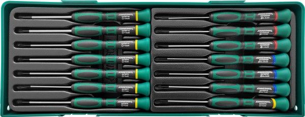 Изображение товара Jonnesway D376514LSP набор отвёрток для точных работ, 14 предметов