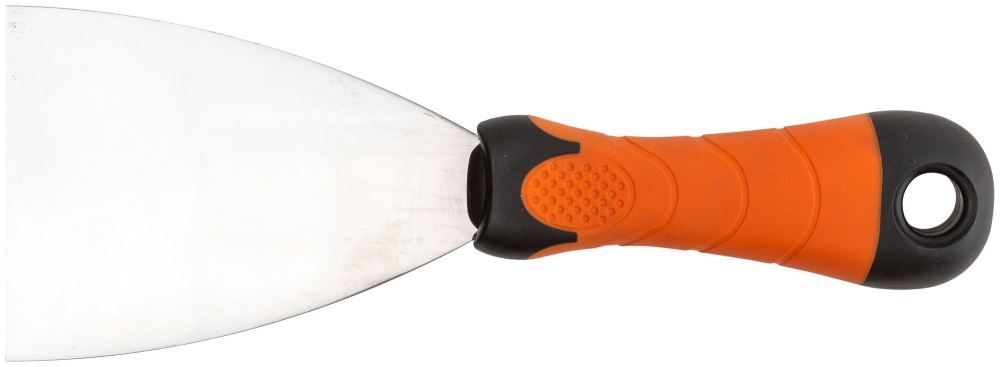 Шпатель 80 мм нержавеющая сталь 2К-ручка Master Color 30-2608 - фото