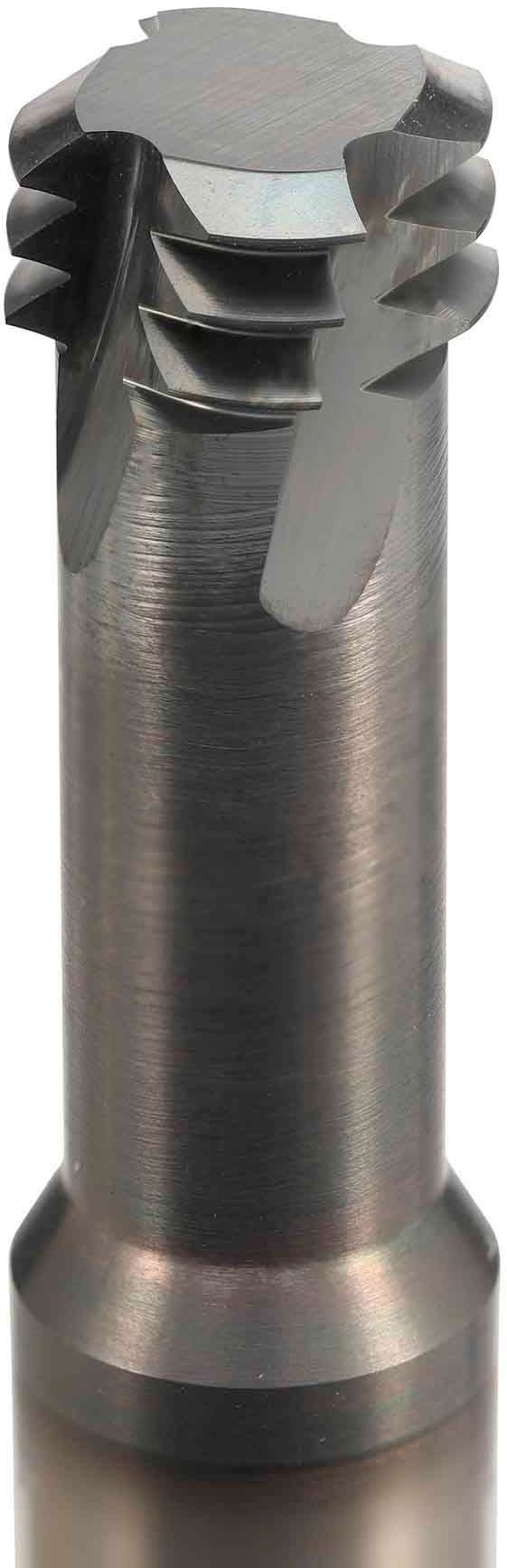 Резьбофреза трёхвитковая твердосплавная BSKT, VHM, покрытие AlCrN - фото