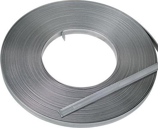 Хомут ленточный червячный 30 м/9 мм NA001994, оцинкованная сталь - фото