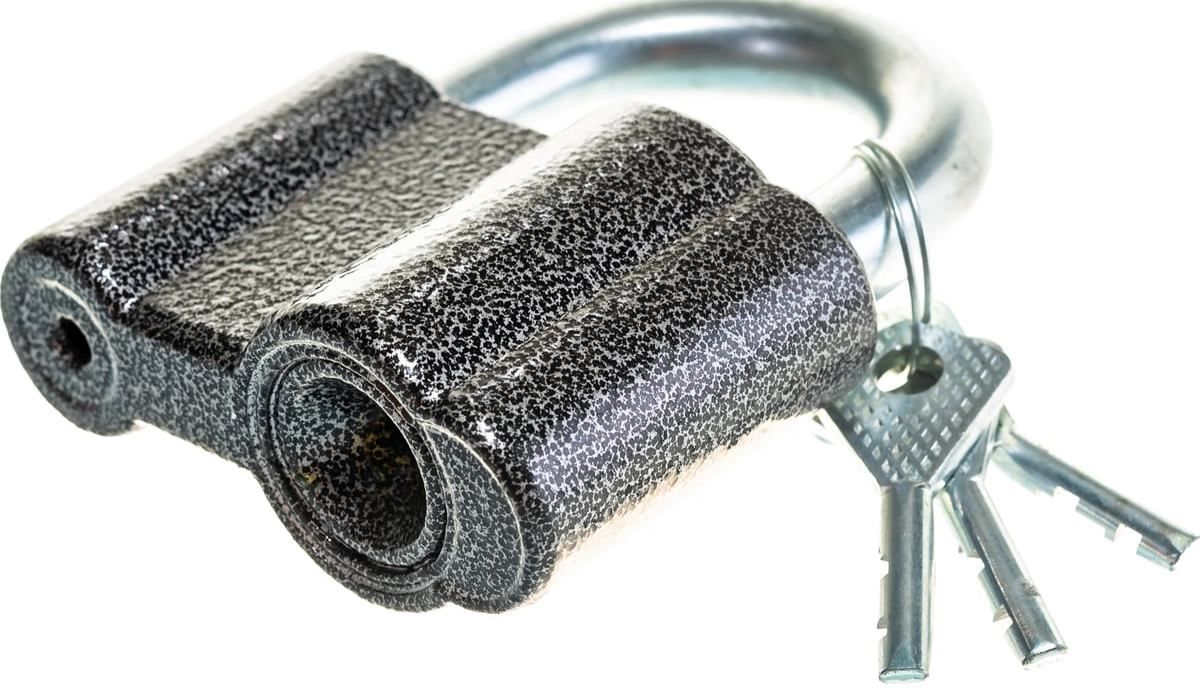 Замок навесной дисковый усиленный ВС2А с финским ключом ЧАЗ 37220 - фото