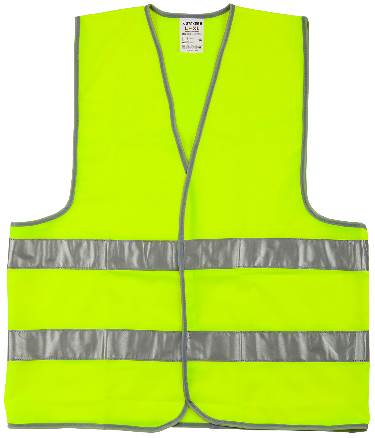 Жилет флуоресцентный желтый р. 50-52 Master Stayer 11620-50 - фото