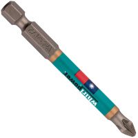 Бита крестовая PZ2 длина 70 мм Whirlpower 963-22-0702, сталь S2
