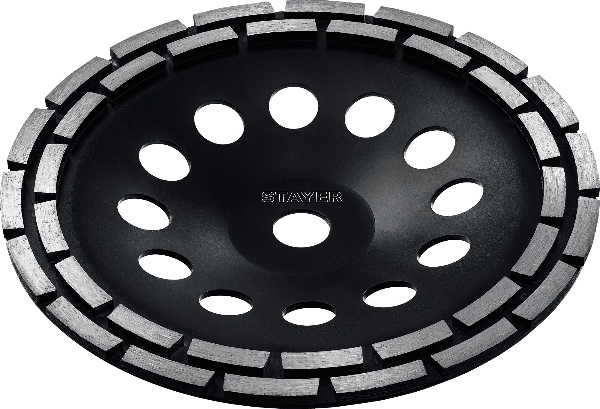 Чашка алмазная шлифовальная двухрядная Double Stayer  - фото