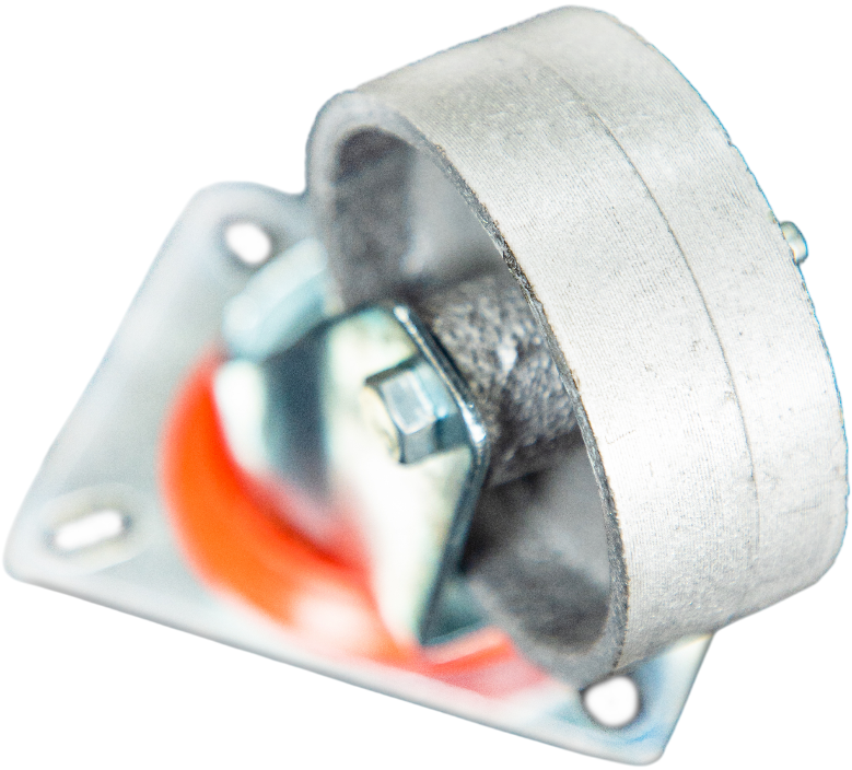 Колесо термостойкое поворотное 85 мм EM01 VKV 80 - фото