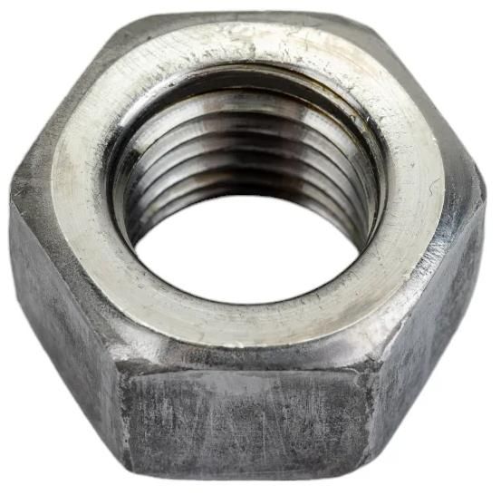 Гайка высокопрочная шестигранная М20 ISO 4032, класс прочности 12, сталь без покрытия - фото