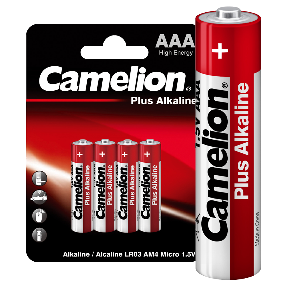 Батарейка Camelion Plus Alkaline LR03/286 4S 112642 - фото