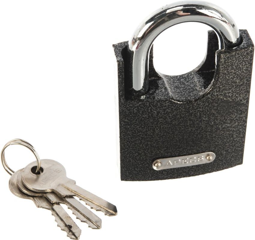 Замок навесной APECS PD-44-60-Blister, чугун - фото