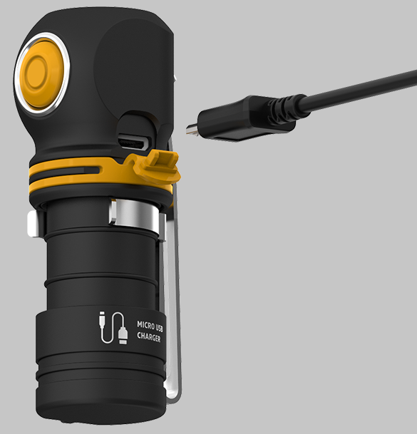 Мультифонарь светодиодный Armytek Elf C1 Micro USB F05002C, 1000 люмен, холодный свет - фото