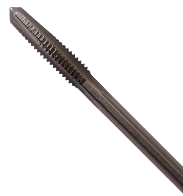 Метчик гаечный с прямым хвостовиком исполнение 1 Р6М5 ГОСТ 1604-71 РИ, метрическая резьба - фото