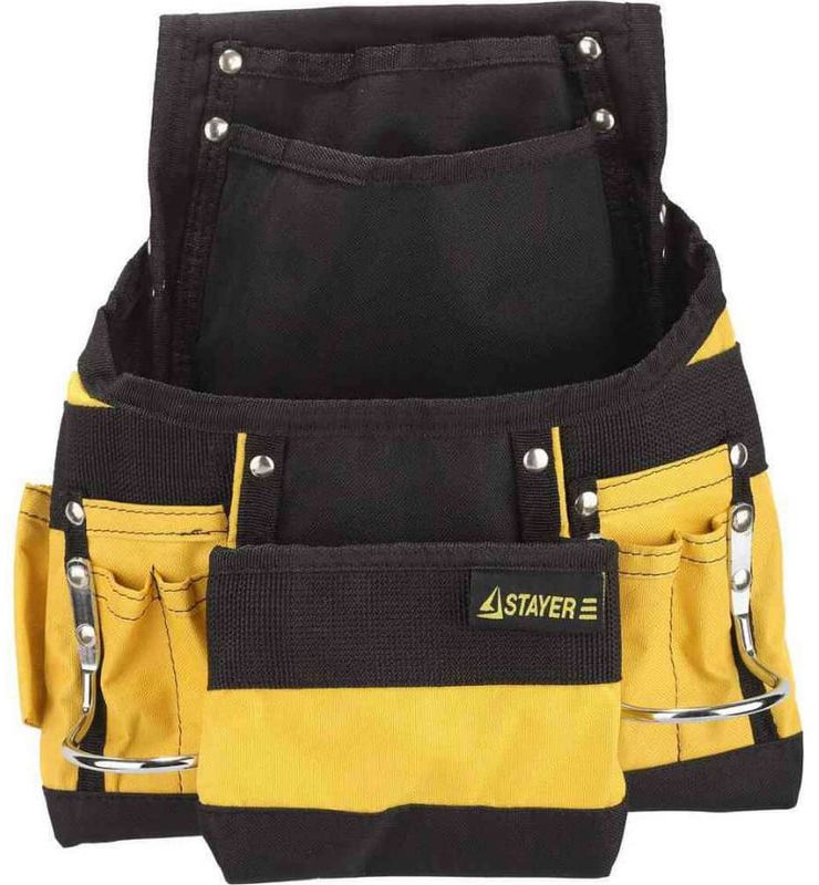 Сумка поясная для инструментов 10 карманов Stayer 38605 - фото