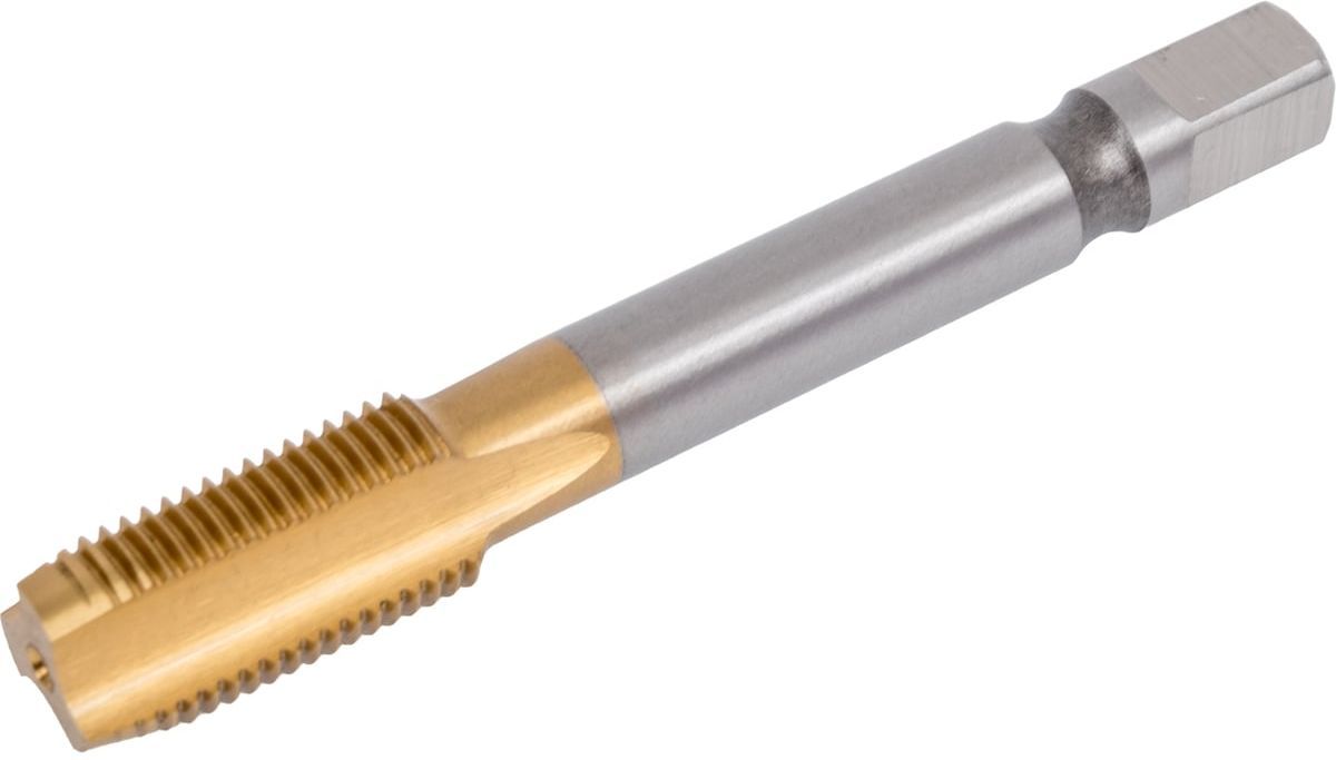 Метчик машинно-ручной HSS-TiN Профоснастка, трубная резьба G - фото