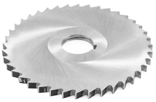 Фреза дисковая прорезная по металлу, со ступицей и шпоночным пазом HSS РИ - фото