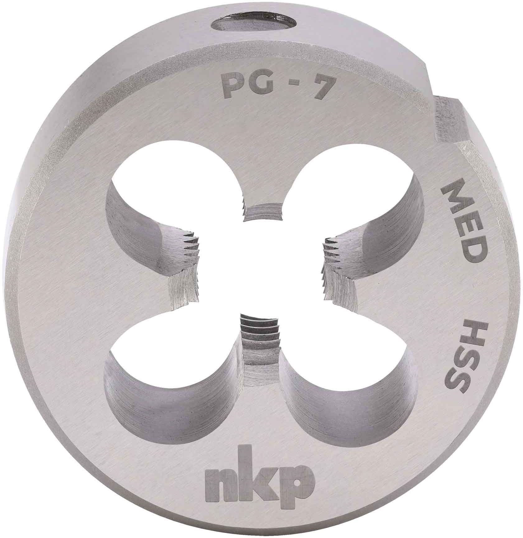 Плашка HSS DIN EN 40430 NKP, дюймовая резьба PG - фото