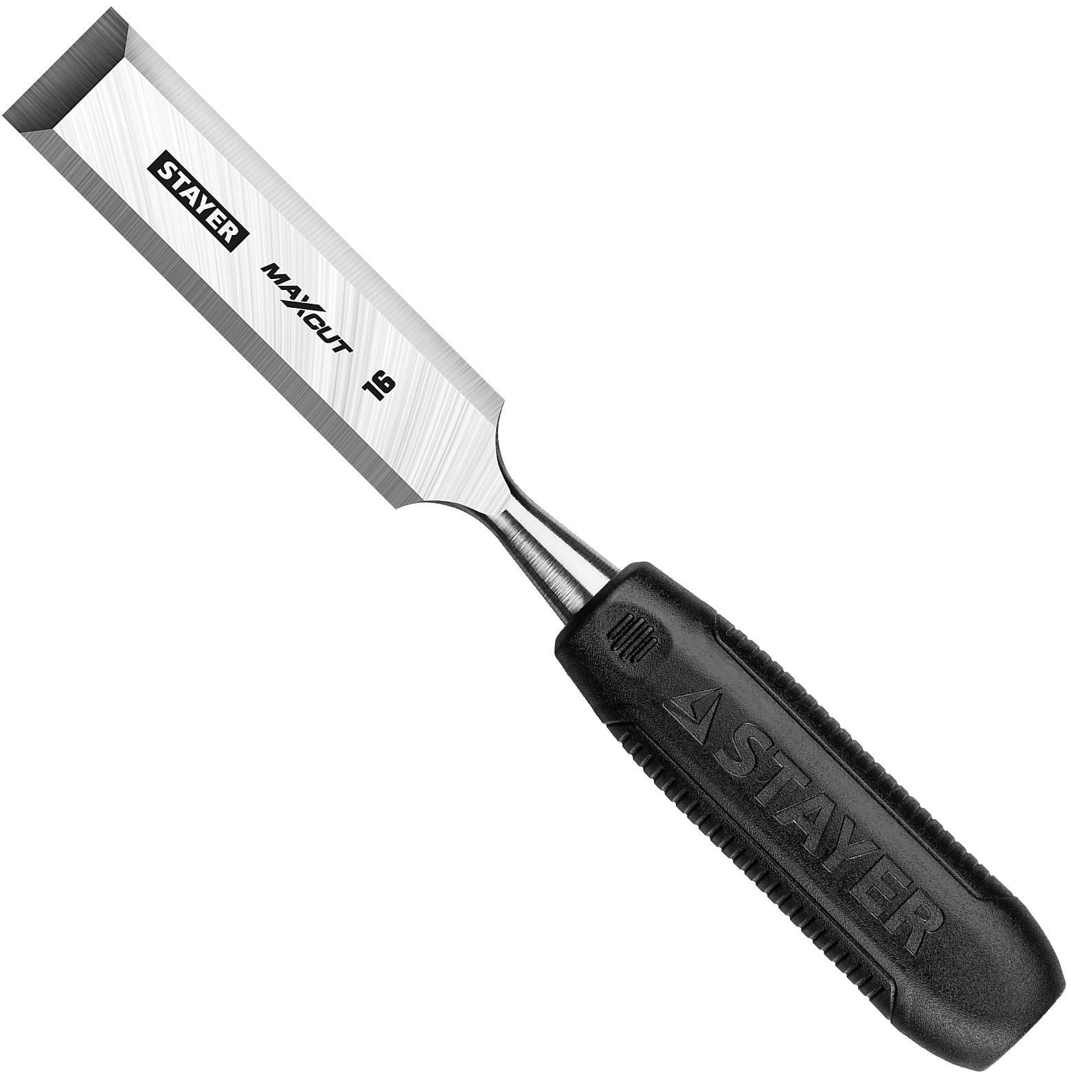 Стамеска плоская с пластиковой рукояткой 16 мм Stayer Max-Cut Master 1820-16 - фото