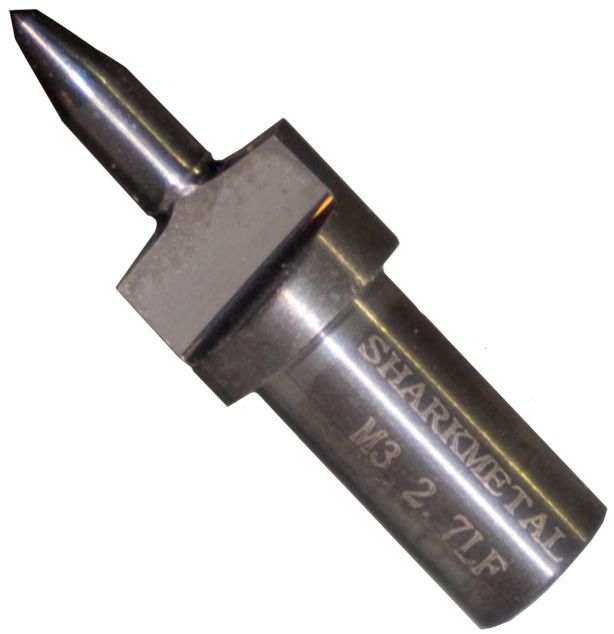 Термосверло по металлу удлинённое торцующее Sharkmetal, сталь HSS - фото