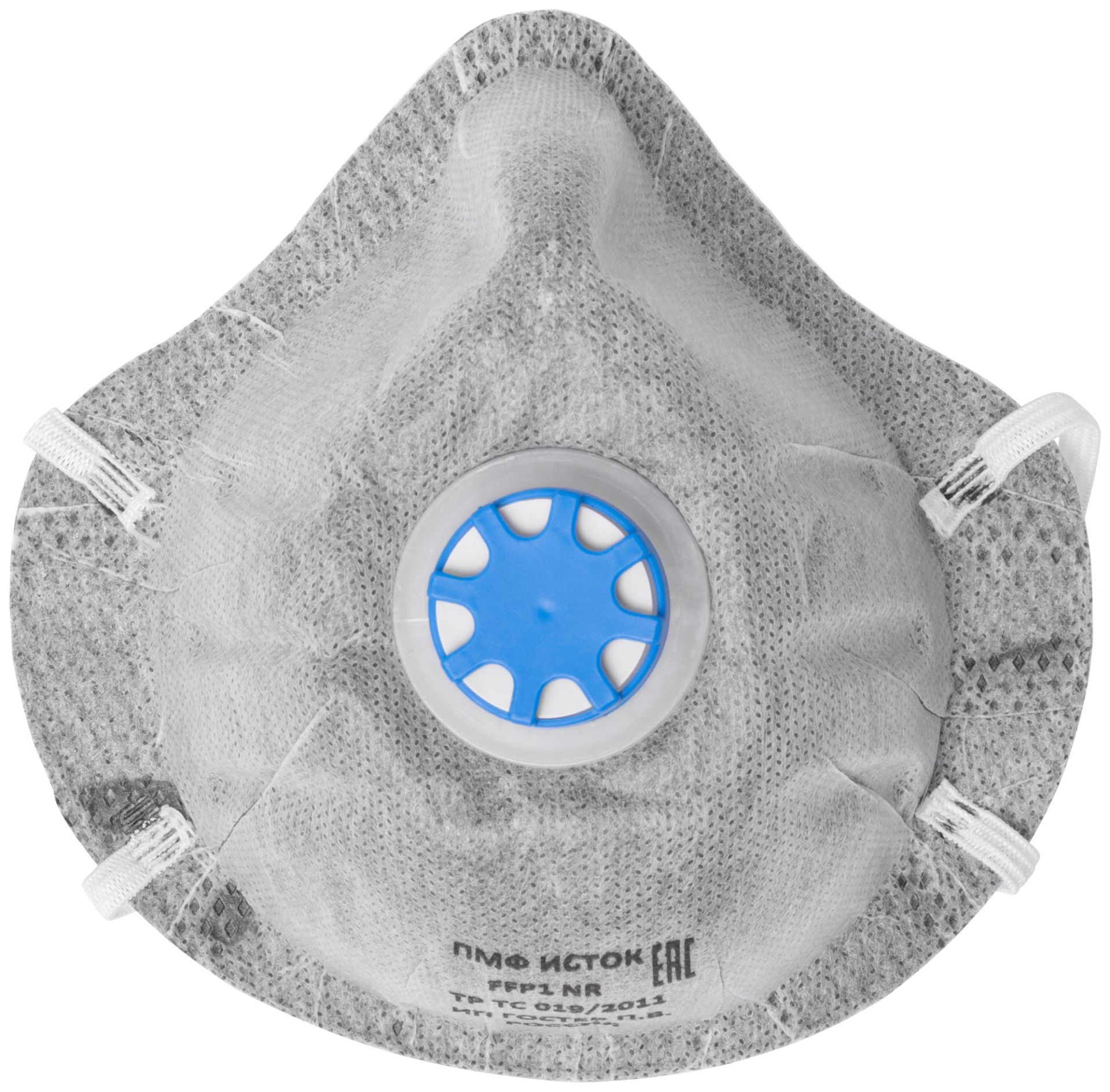 Полумаска фильтрующая формованная с клапаном, класс защиты FFP1 Исток РОС 12306 - фото