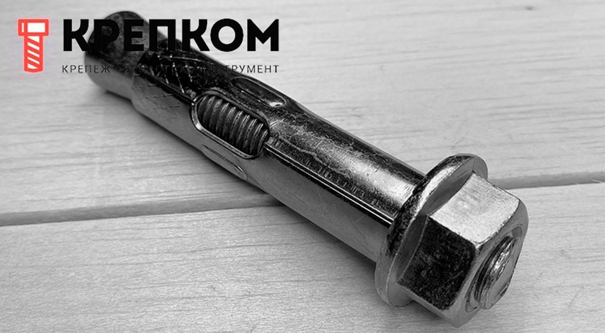 Анкер-болт с гайкой LSI, оцинкованная сталь - фото