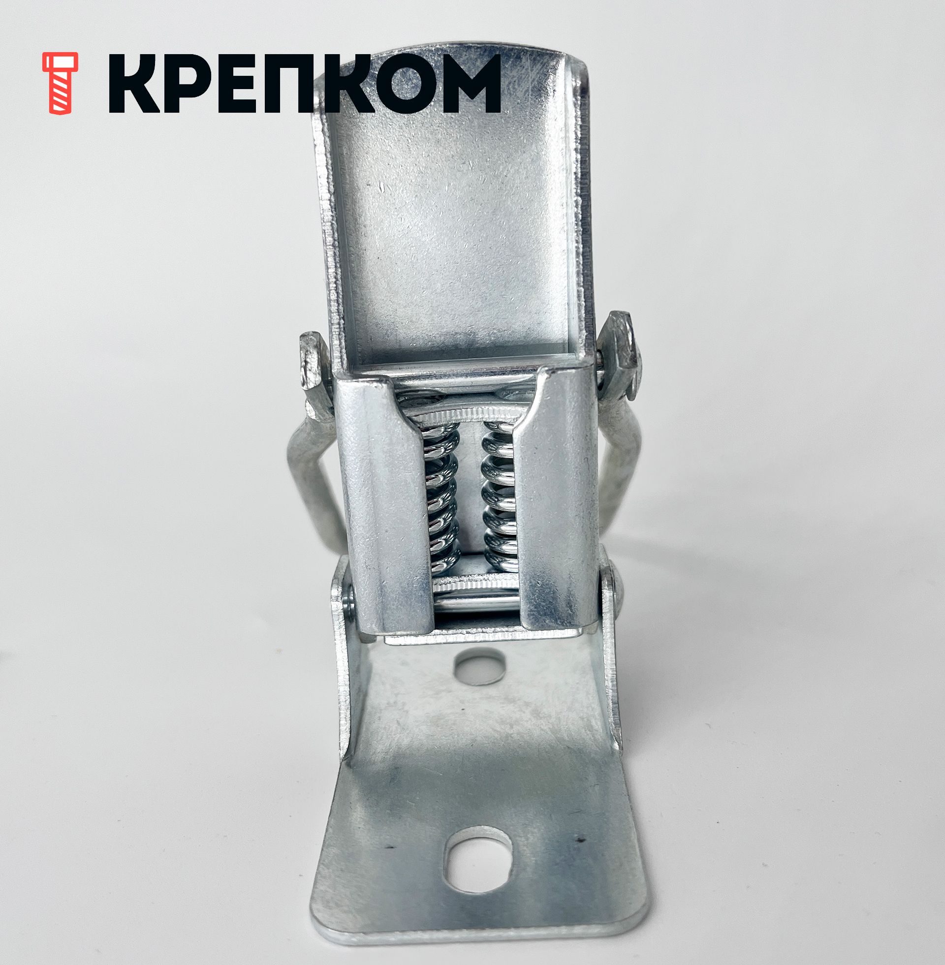 Замок-защелка с пружинами L=95 B56, цинк - фото