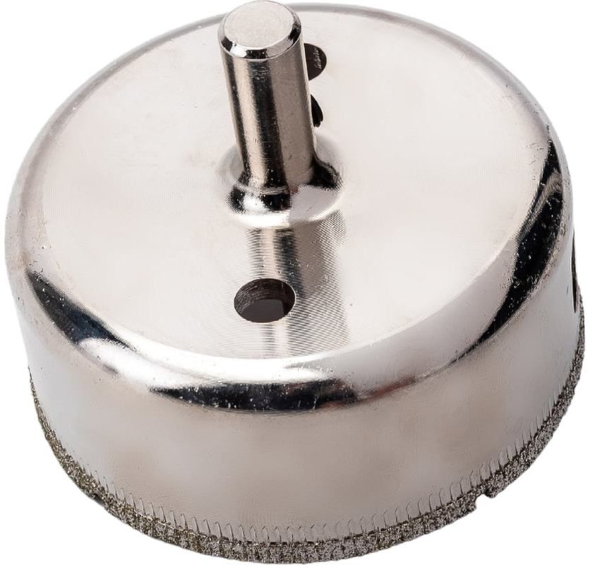 Коронка алмазная с центровочным сверлом по керамограниту, стеклу, керамике и мрамору, мокрый рез, ц/х Messer DIY - фото